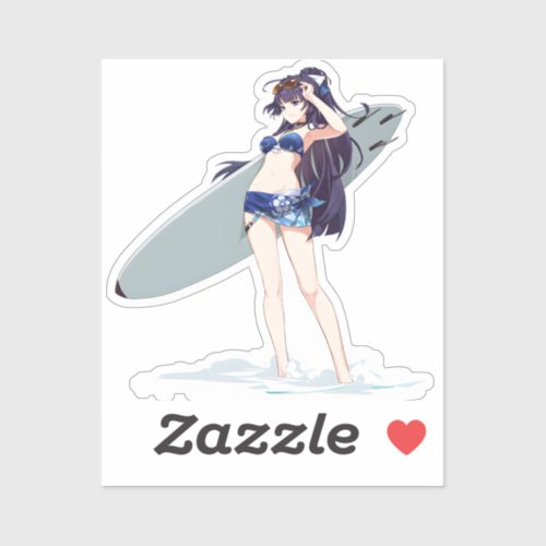 Beach Party Mei Sticker