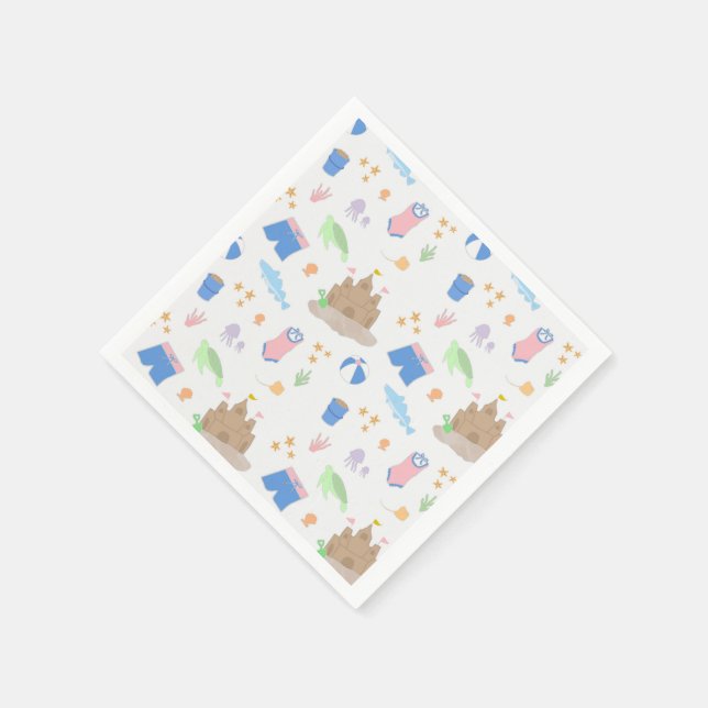 Beach Party Napkins (Corner)