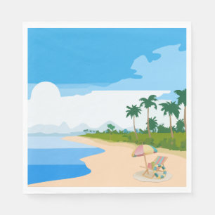 Beach Party Napkins