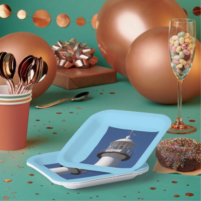 Beach Party  Paper Plates (Multi)