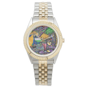 Beach Party Parrot Watch