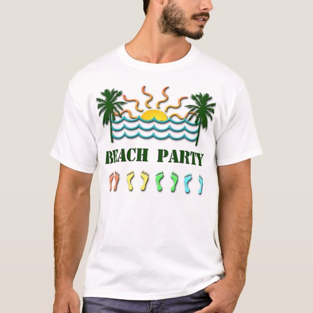 Beach Party T-Shirt (Front)