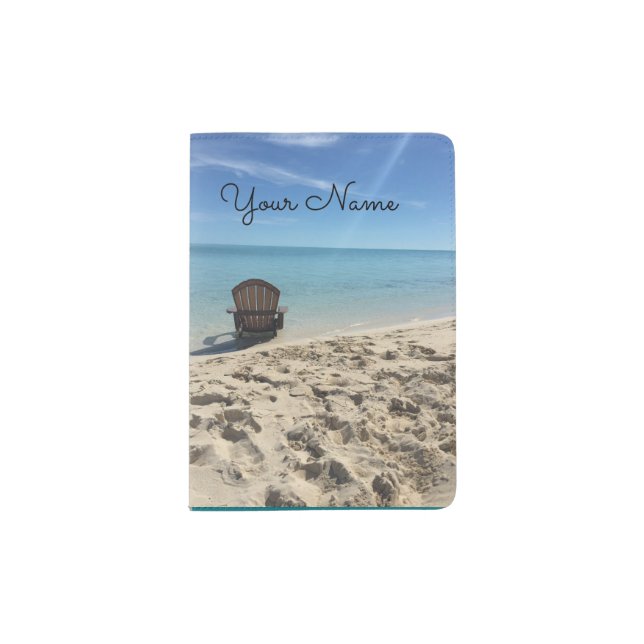 Beach Passport Holder (Front)