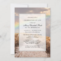 Beach Path and Rainbow Celebration of Life
