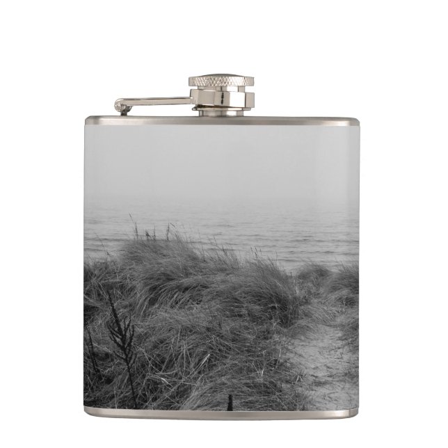 Beach path hip flask (Front)