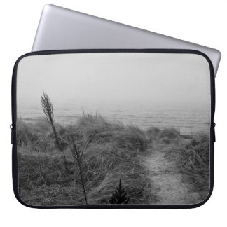 Beach path laptop sleeve