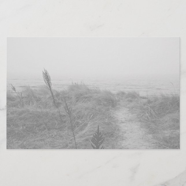 Beach path stationery (Front)