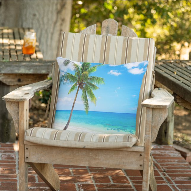 Beach Patio Outdoor Pillow (Chair)