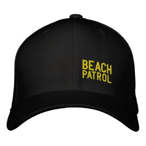 BEACH PATROL _ Embroidered Baseball Cap