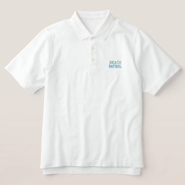 BEACH PATROL polo (Design Front)