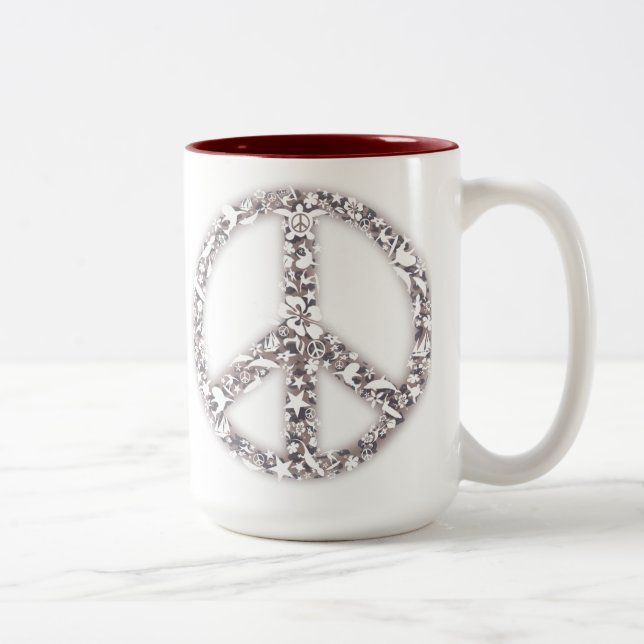 Beach Peace Mug (Right)