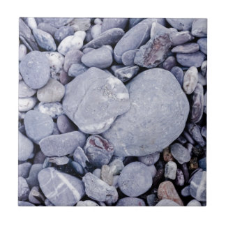 Beach pebbles ceramic tile