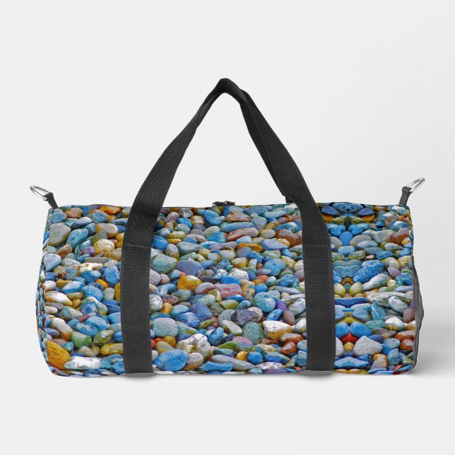 Beach Pebbles Duffle Bag (Front)