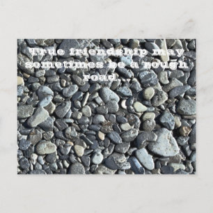 Beach Pebbles: Friendship - Postcard