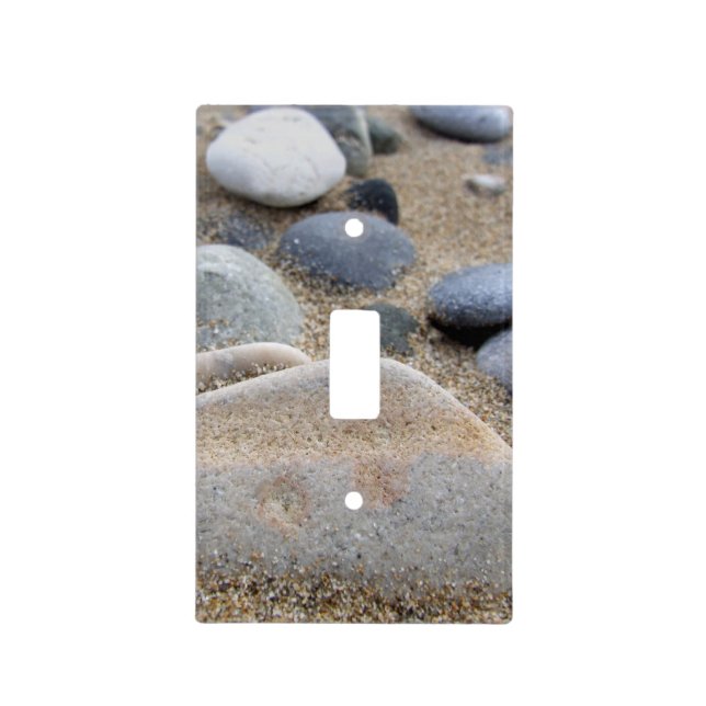 Beach Pebbles Light Switch Cover (Front)