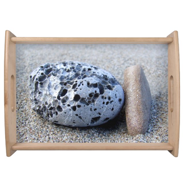 Beach Pebbles Serving Tray (Front)