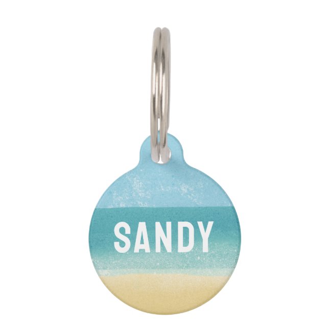 BEACH PET ID TAG (Front)