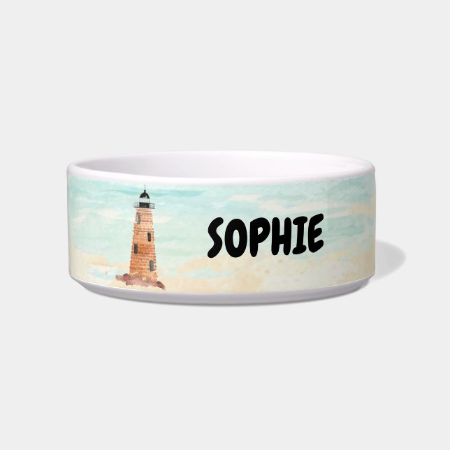 Beach Pet Water Food Bowl (Front)