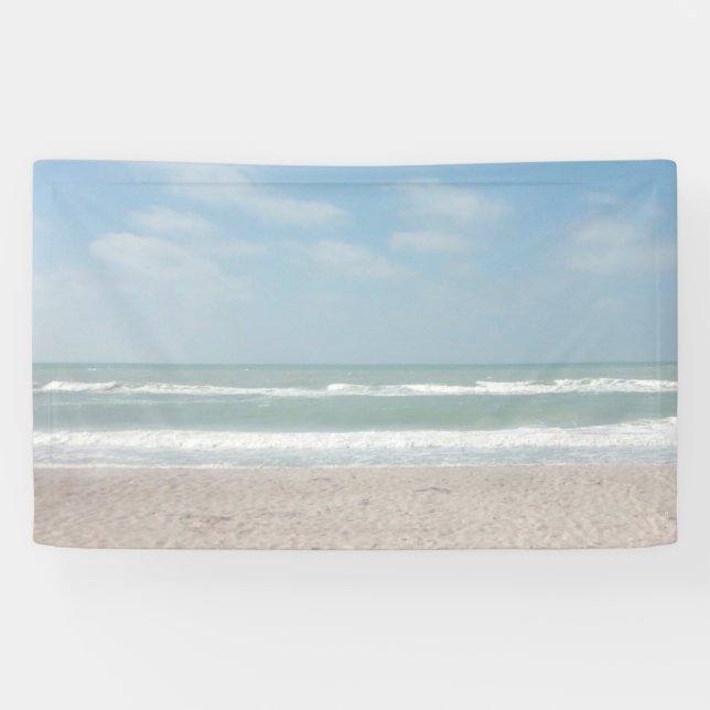 Beach Photo Background Backdrop Banner (Horizontal)