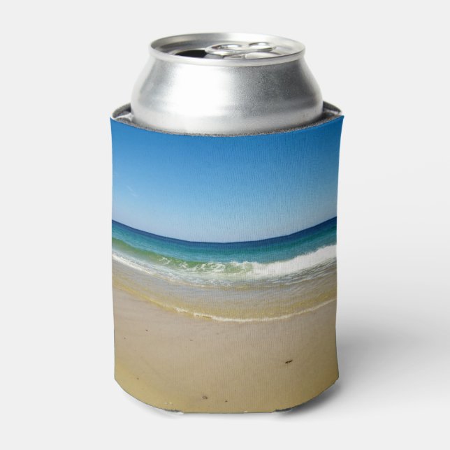 Beach photo can cooler (Can Front)