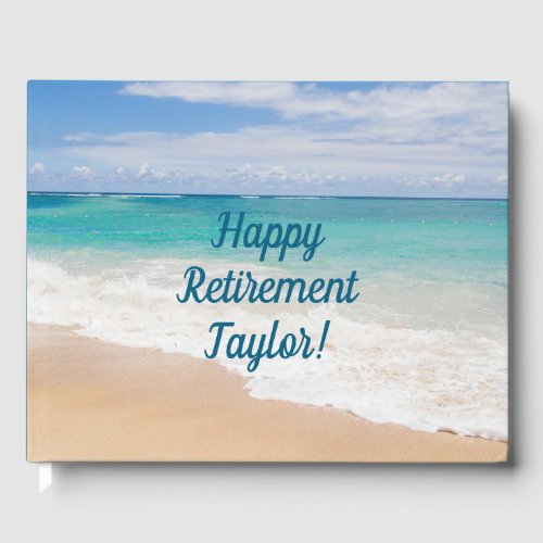 Beach Photo Happy Retirement 