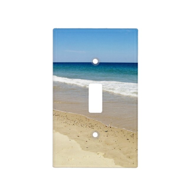 Beach photo light switch cover (Front)