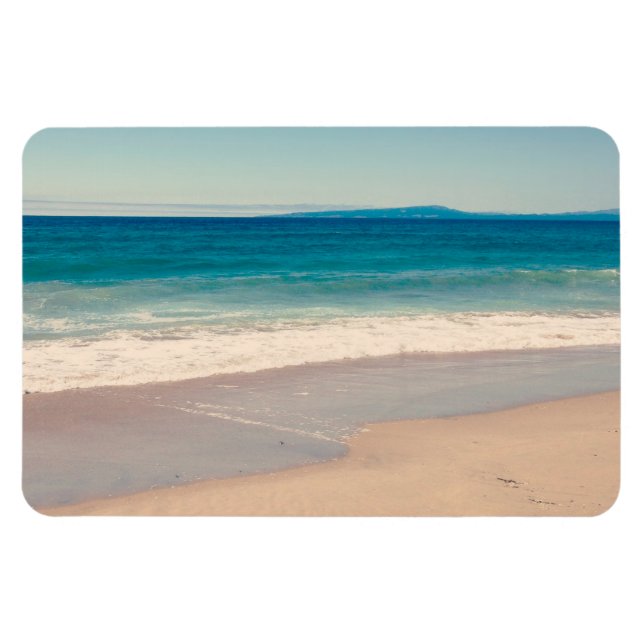 Beach Photo Ocean Blue Scenic Magnet (Horizontal)