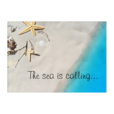 Beach photo, sea photo acrylic print Beach photo, sea photo acrylic print