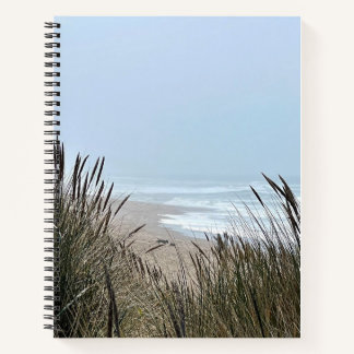 Beach photography spiral notebook