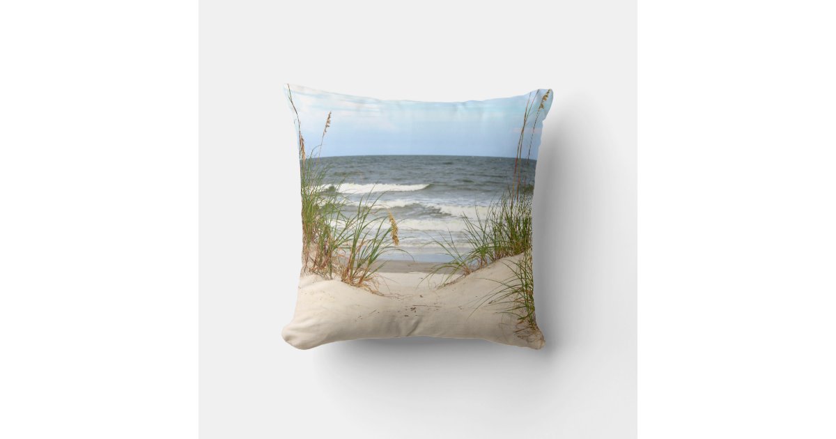 Beach Pillow | Zazzle