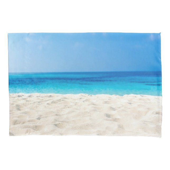 Beach  pillow case (Front)