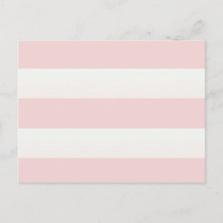 Beach Pink Stripe Postcard
