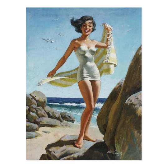 Image result for beach pinup