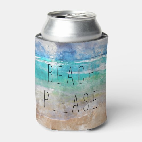 Beach Please Can Cooler