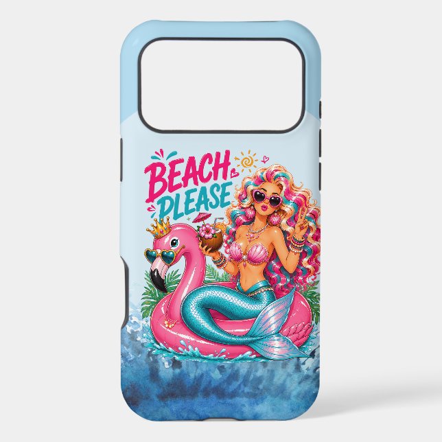 Beach Please Case-Mate iPhone Case (Back)
