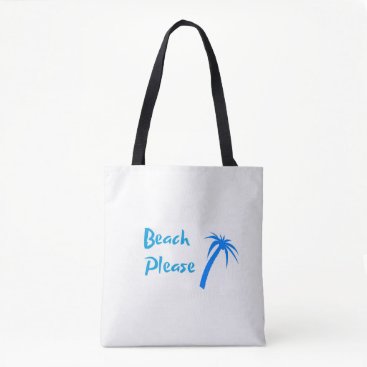 Beach Please Custom All-Over-Print Tote Bag Beach Please Custom All-Over-Print Tote Bag