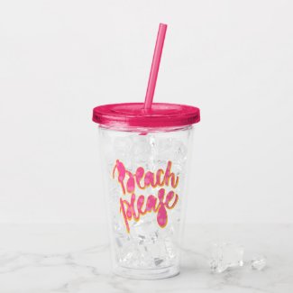 Beach Please | Fun Typography & Quote Mug