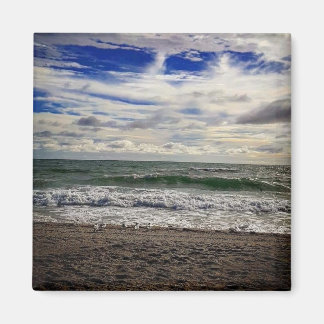 Beach please magnet