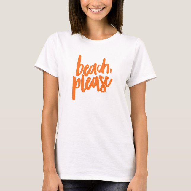 Beach Please Tank Top (Front)