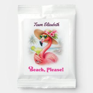 Beach Please Team Bride Margarita Flamingo Drink Mix