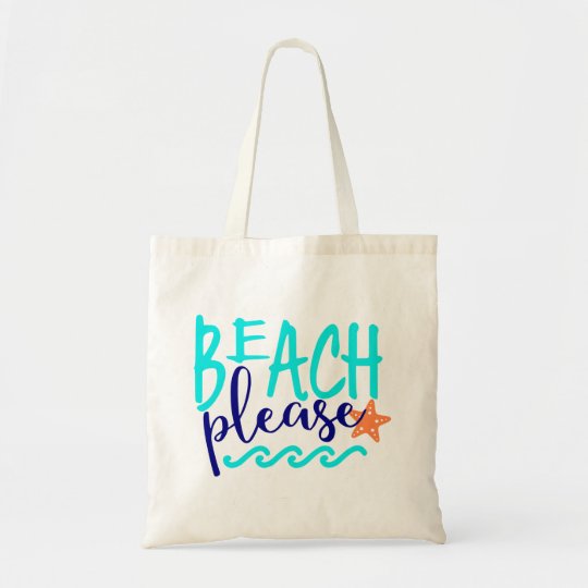 beach please tote