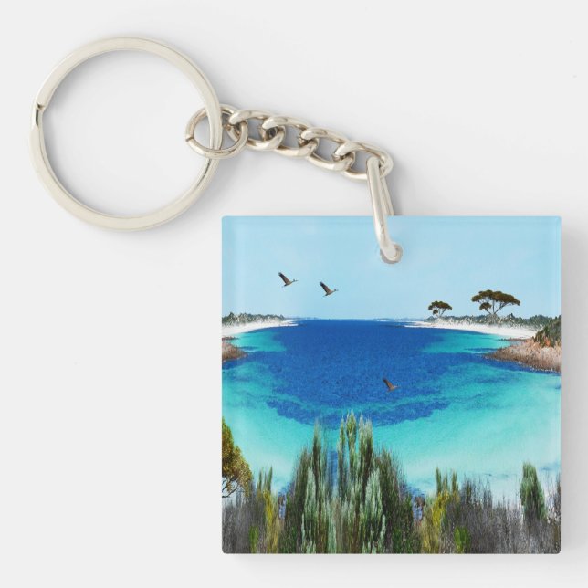 Beach Pleasures, Keychain (Front)