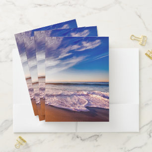 Beach Pocket Folder