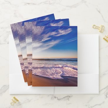 Beach Pocket Folder Beach Pocket Folder