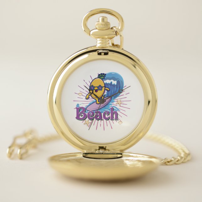 Beach Pocket Watch (Inside)
