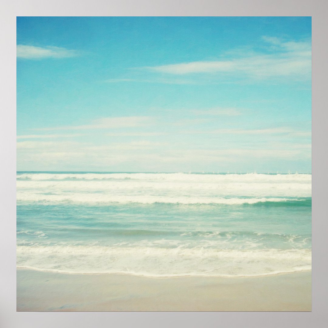 Beach Poster Zazzle