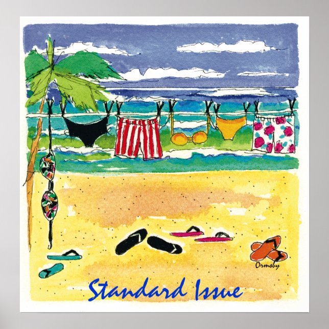 Beach -poster poster (Front)