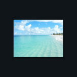 Beach Print - Grace Bay Beach<br><div class="desc">Ahhh... if only I could be back at Grace Bay Beach in Turks and Caicos Islands.  Let this canvas print take you away to a place of rest and relaxation.  Warm weather,  soft breezes... the island life.</div>