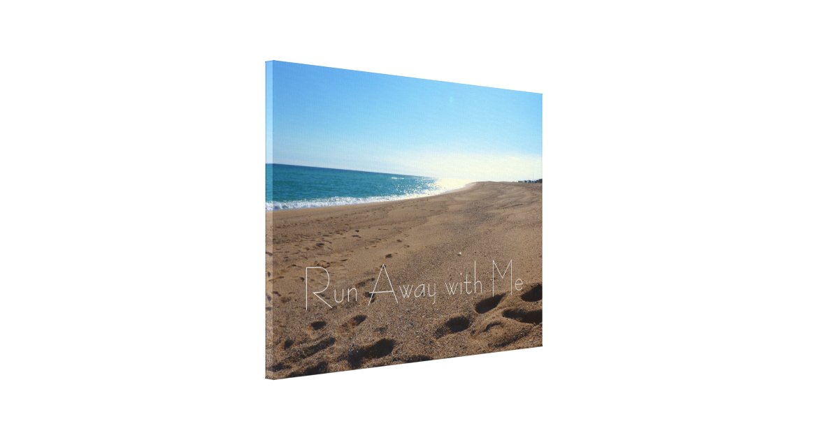 Beach Print with Love Quote | Zazzle