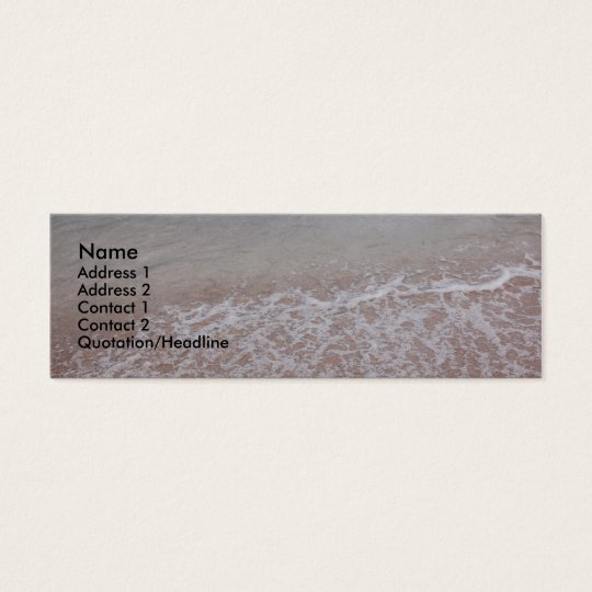 beach profile card